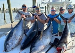 Yellowfin Tuna Fishing in Boothville-Venice, Louisiana