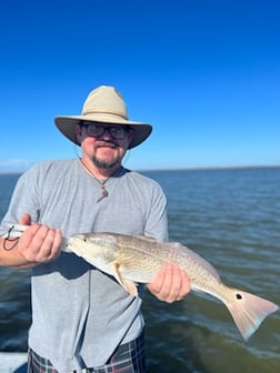 Redfish fishing in Port O'Connor, Texas