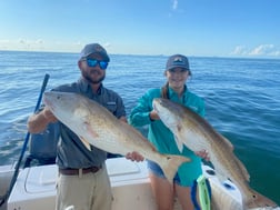 Redfish fishing in Galveston, Texas