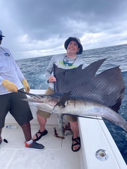 Sailfish fishing in Quepos, Costa Rica