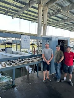 Fishing in Galveston, Texas