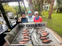 Redfish fishing in Crystal River, Florida