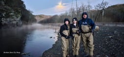 Fishing in Broken Bow, Oklahoma