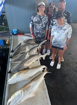 Redfish fishing in Galveston, Texas