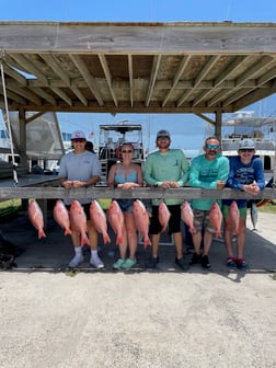 Red Snapper Fishing in South Padre Island, Texas