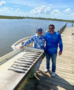 Speckled Trout / Spotted Seatrout fishing in Freeport, Texas