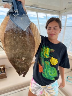 Flounder fishing in Montauk, Suffolk County