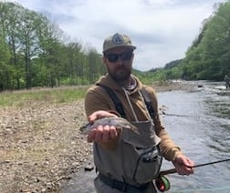 Fishing in Broken Bow, Oklahoma