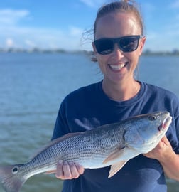 Redfish fishing in Beaufort, North Carolina