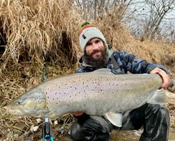 Brown Trout Fishing in Sheboygan, Wisconsin