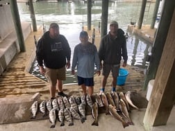 Fishing in Port O'Connor, Texas