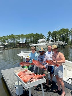 Red Snapper Fishing in Santa Rosa Beach, Florida