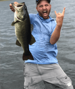 Largemouth Bass fishing in Kissimmee, Florida