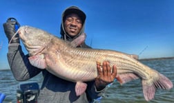 Blue Catfish Fishing in Dallas, Texas