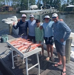 Red Snapper Fishing in Santa Rosa Beach, Florida