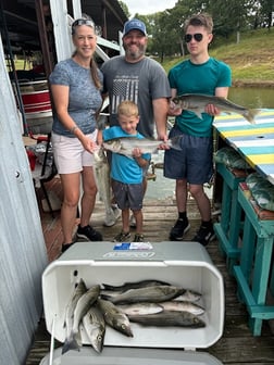 Fishing in Pottsboro, Texas