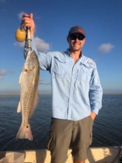 Redfish fishing in Matagorda, Texas