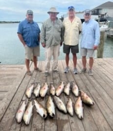 Fishing in Port O'Connor, Texas