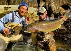 Rainbow Trout fishing in Rome, Georgia