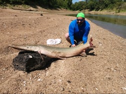 Fishing in Coldspring, Texas