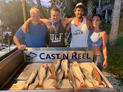 Redfish fishing in Crystal River, Florida