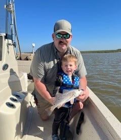 Redfish Fishing in Freeport, Texas