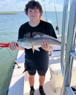 Redfish fishing in Beaufort, North Carolina