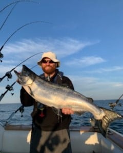 Fishing in Algoma, Wisconsin