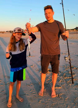 Flounder fishing in Stone Harbor, New Jersey