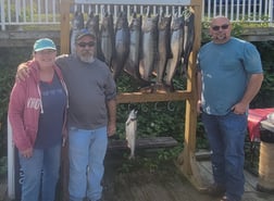 Fishing in Manistee, Michigan