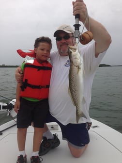 Speckled Trout / Spotted Seatrout fishing in Fort Myers Beach, Florida