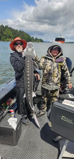 Fishing in Woodland, Washington