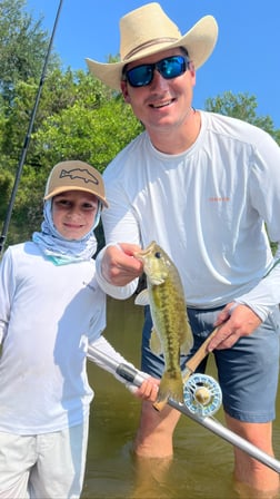 Striped Bass Fishing in Graford, Texas