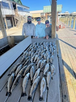 Fishing in Boothville-Venice, Louisiana