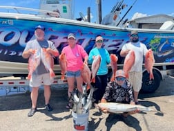 Red Snapper Fishing in Etoile, Texas