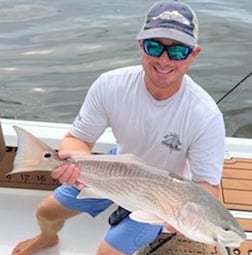 Redfish fishing in Little River, South Carolina