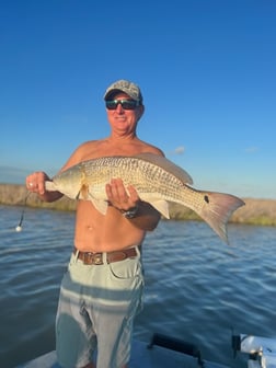 Redfish fishing in Port O'Connor, Texas