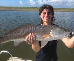 Redfish fishing in Matagorda, Texas