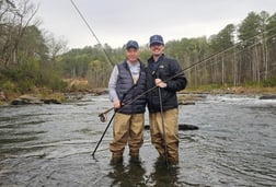 Fishing in Broken Bow, Oklahoma