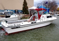 Walleye fishing in Lakeside Marblehead, Ohio