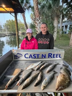 Mangrove Snapper, Speckled Trout / Spotted Seatrout Fishing in Crystal River, Florida