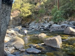 Fishing in Hume, California