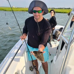 Flounder fishing in Stone Harbor, New Jersey