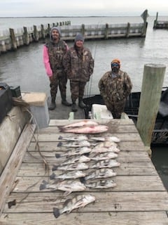 Fishing in Rockport, Texas