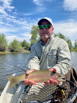 Rainbow Trout fishing in Deer Lodge, Montana