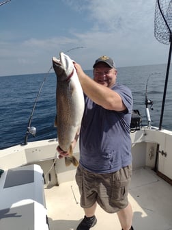 Lake Trout fishing in Kenosha, Wisconsin