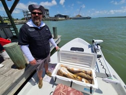 Fishing in Port O'Connor, Texas