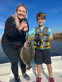 Flounder, Redfish Fishing in Port Arthur, Texas