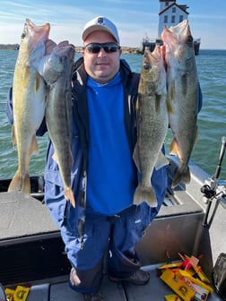 Walleye Fishing in Port Clinton, Ohio