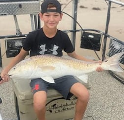 Flounder fishing in Freeport, Texas